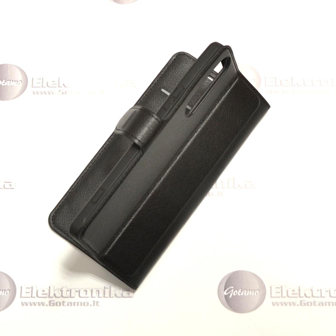 Diary Mate dėklas Sony Xperia 1 II mobiliesiems telefonams juodos spalvos 6 Diary Mate dėklas Sony Xperia 1 II apsauga telefonui Sony Xperia 1 II