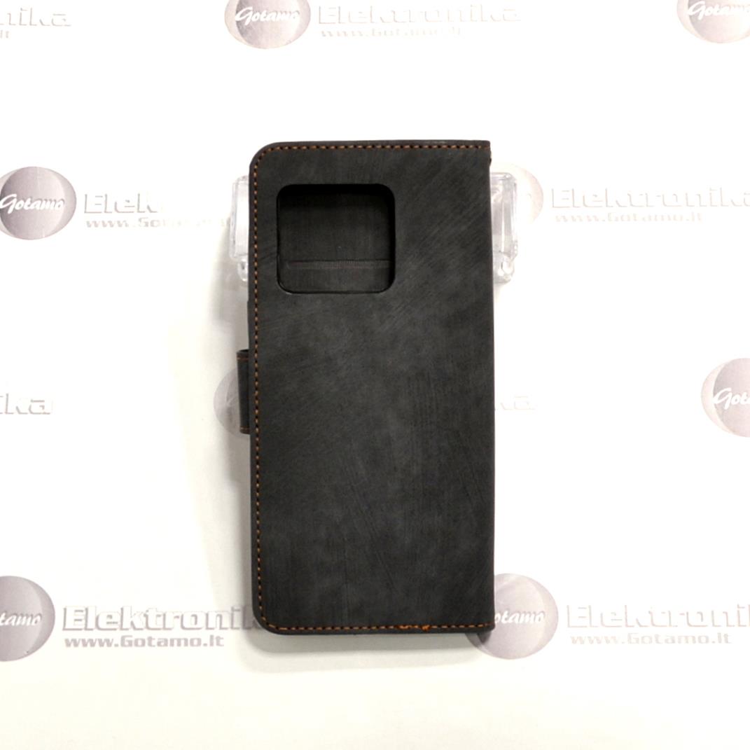 Diary Mate2 dėklas OnePlus 10T mobiliajam telefonui juodos spalvos 3 Diary Mate2 dėklas OnePlus 10T juodos spalvos