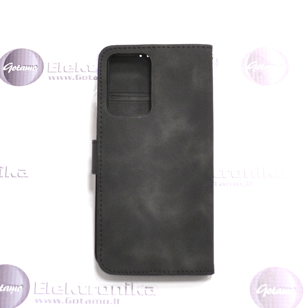 Diary-T veliūrinis dėklas Xiaomi 11T, Xiaomi 11T Pro telefonams juodos spalvos 3 Diary-T veliūrinis dėklas Xiaomi 11T, Xiaomi 11T Pro telefonams juodos spalvos - Image 3