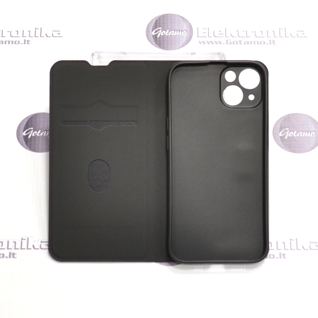 Ducis dėklas-knygutė Apple iPhone 14 telefonui (fuksijos) 4 Ducis deklas knygute Apple iPhone 14 fuksijos 4