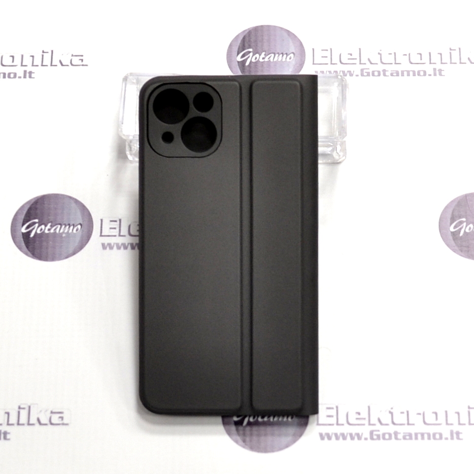 Ducis dėklas-knygutė Apple iPhone 14 telefonui (juodas) 3 Ducis deklas knygute Apple iPhone 14 juodas 3