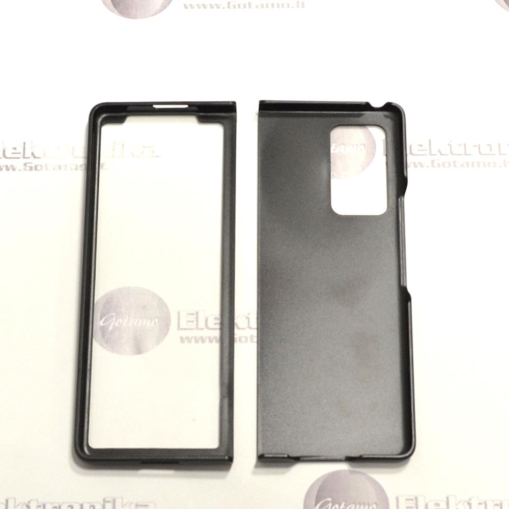 Duos dėklas Samsung Galaxy Z Fold 2 5G telefonams garstyčių spalvos 3 Duos dėklas Samsung Galaxy Z Fold 2 5G – nuotrauka 3