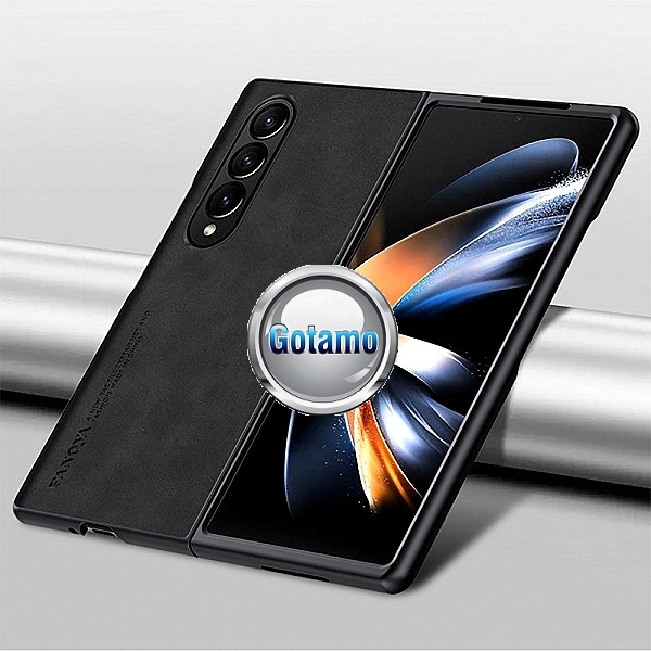 Duos dėklas Samsung Galaxy Z Fold 4 juodos spalvos