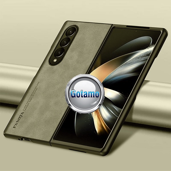 Duos dėklas Samsung Galaxy Z Fold 4 pilkos spalvos