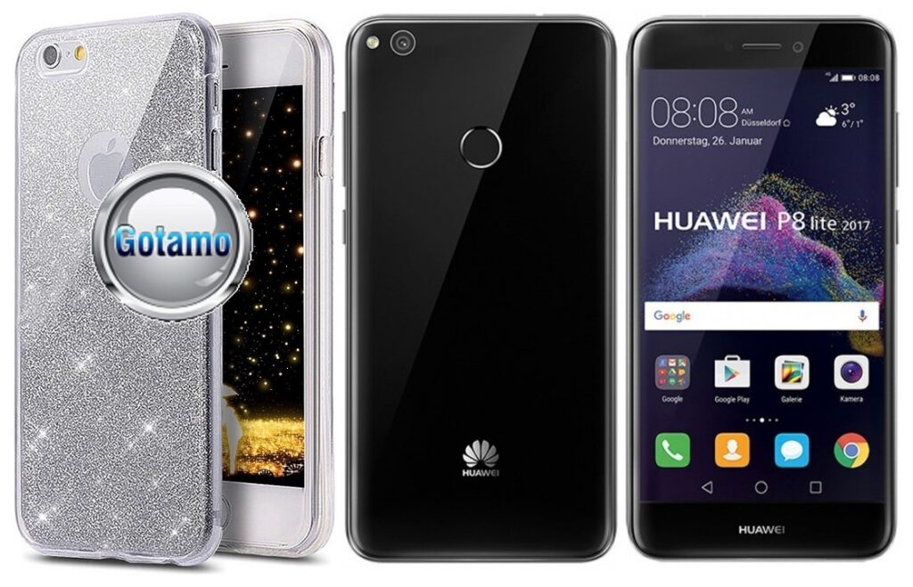Elizee dėklas nugarėlė Huawei P9 Lite (2017) telefonams sidabro spalvos