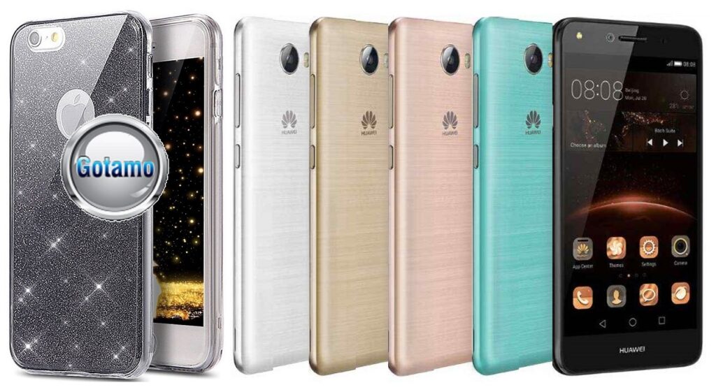 Elizee dėklas nugarėlė Huawei Y5II telefonams grafito spalvos