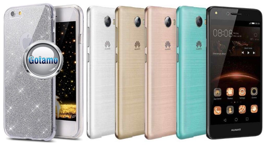 Elizee dėklas nugarėlė Huawei Y5II telefonams sidabro spalvos