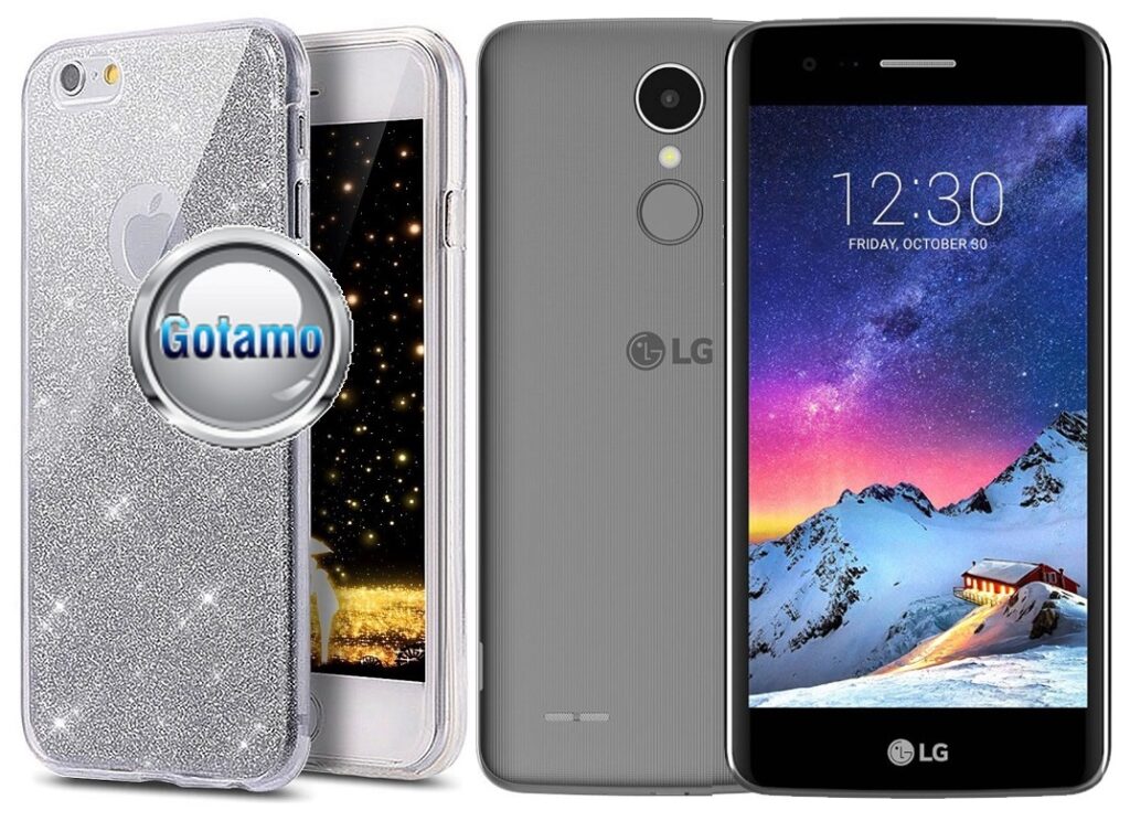 Elizee dėklas LG K8 sidabro telefonui