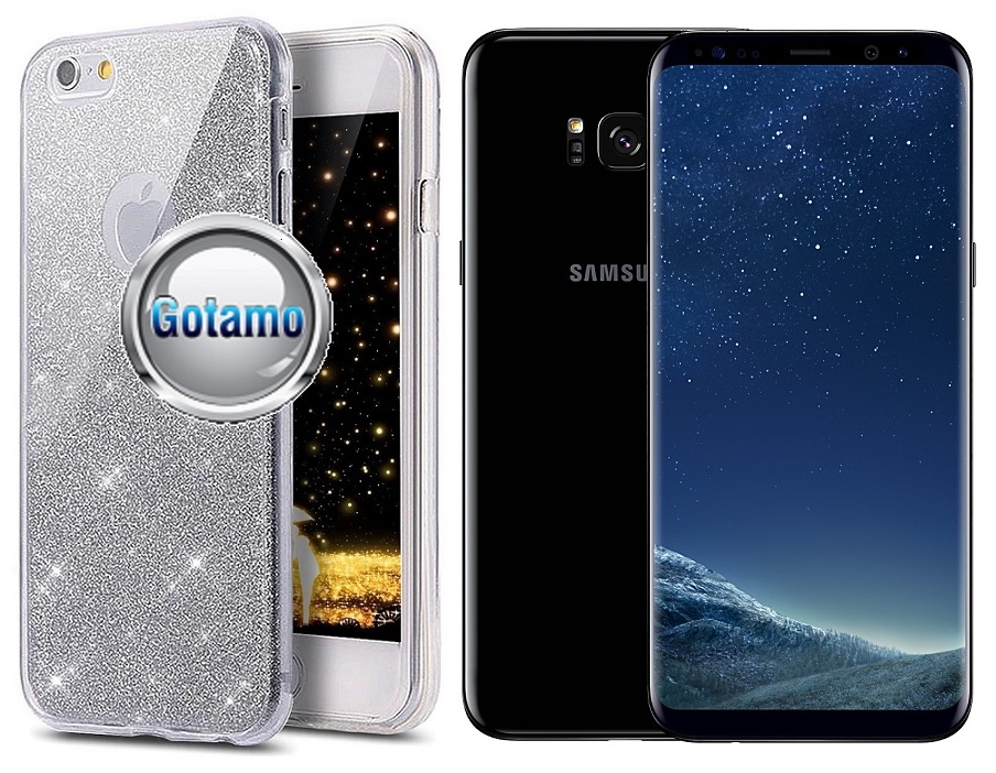 Elizee dėklas Samsung Galaxy S8+ sidabro spalvos