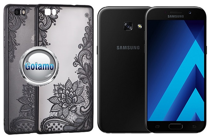 Priedas Samsung Galaxy J3 (2017) juodos spalvos
