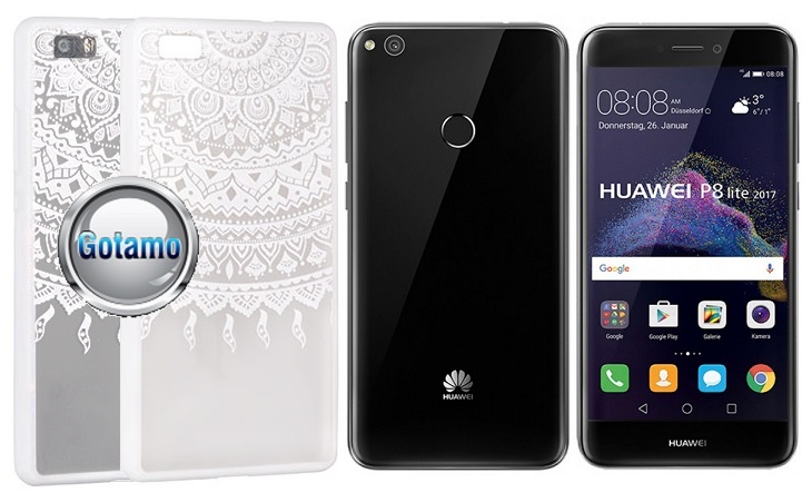 Engrave Tidy dėklas nugarėlė Huawei P9 Lite (2017) telefonams baltos spalvos