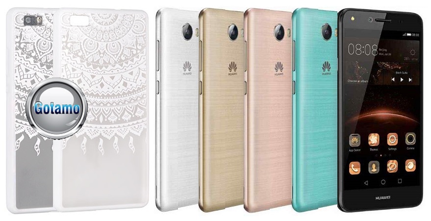 Engrave Tidy dėklas nugarėlė Huawei Y5II telefonams baltos spalvos