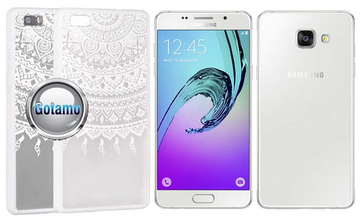 Engrave Tidy dėklas Samsung Galaxy A5 (2016) baltos spalvos