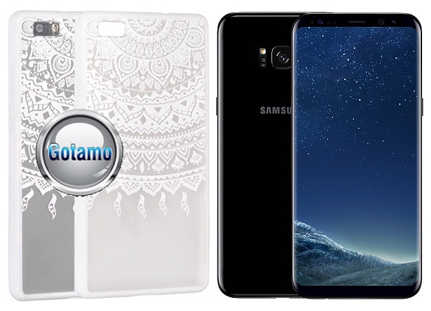 Engrave Tidy dėklas Samsung Galaxy S8+ baltos spalvos