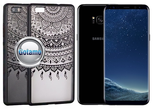 Engrave Tidy dėklas Samsung Galaxy S8+ juodos spalvos