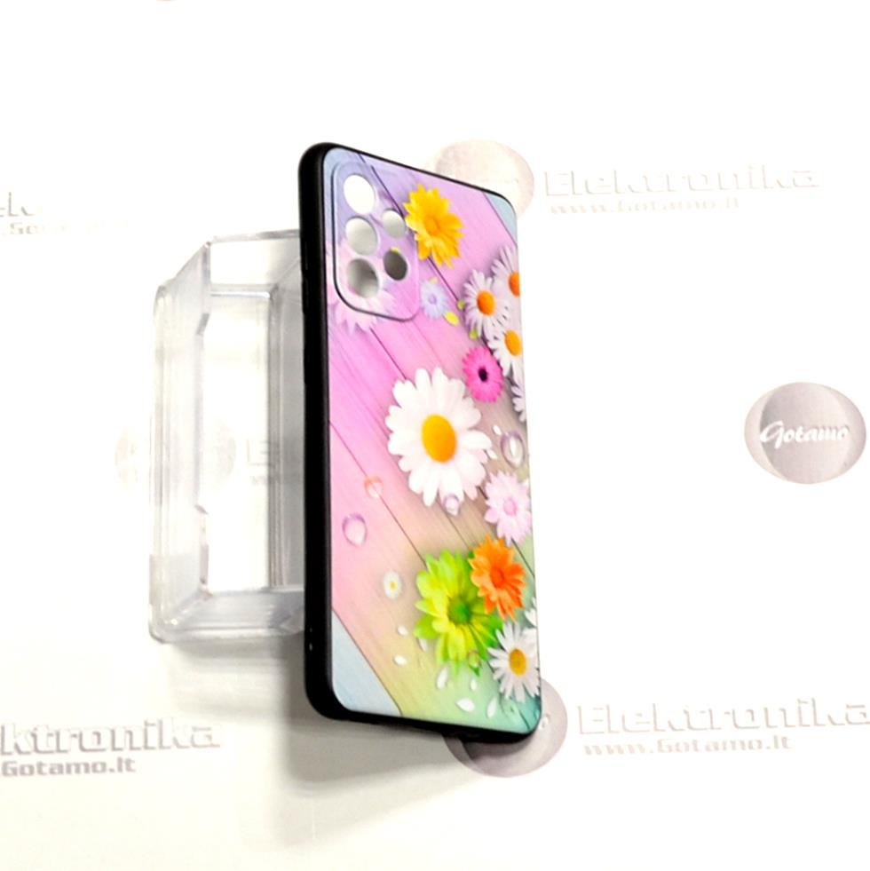 Flower Kamille dėklas nugarėlė Samsung Galaxy A52, Samsung Galaxy A52 5G, Samsung Galaxy A52s 5G telefonams 4 Flower Kamille dėklas Samsung Galaxy A52s 5G – nuotrauka 4
