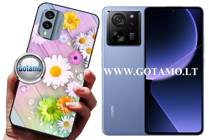 Flower Kamille dėklas nugarėlė Xiaomi 13T, Xiaomi 13T Pro telefonams