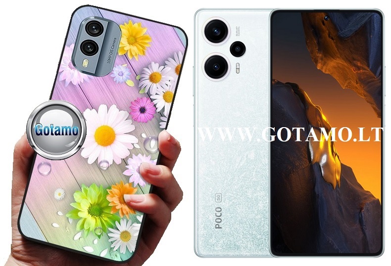 Flower Kamille dėklas nugarėlė Xiaomi Poco F5 telefonui