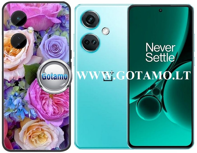 Flower Vuvuzela Rose dėklas OnePlus Nord CE 3