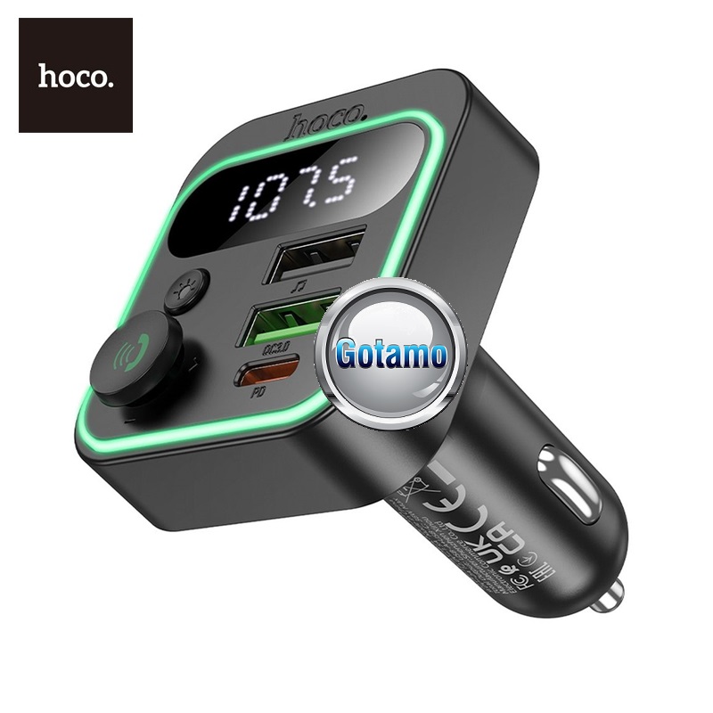 FM moduliatorius Hoco E85 su Type-C 20W lizdu ir USB QC 3.0 lizdu 7 FM moduliatorius Hoco E85