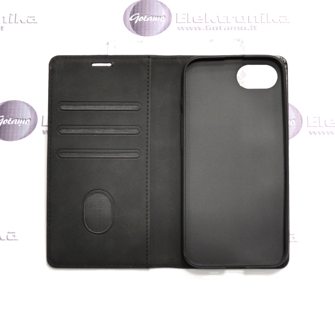 Galant magnetinis atverčiamas dėklas Apple iPhone 16e / Apple iPhone 17e, juodas 4 Magnetinis atverciamas deklas Apple iPhone 16e 17e juodas 4