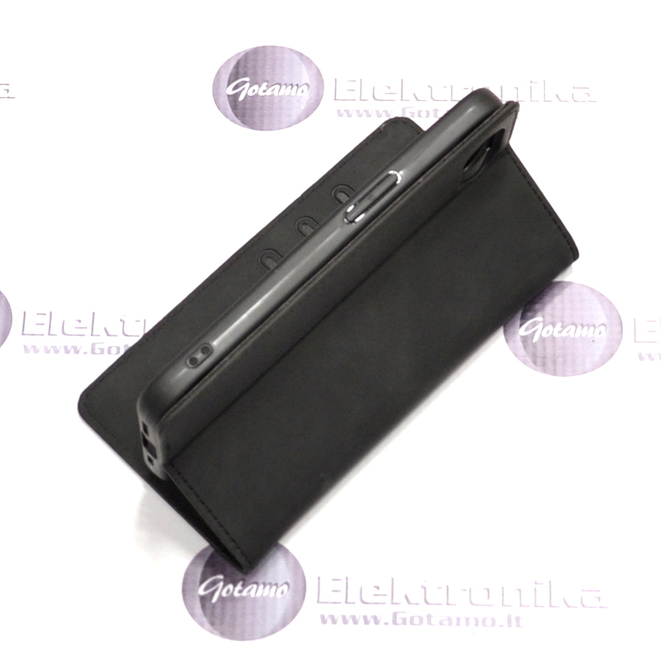 Galant magnetinis atverčiamas dėklas Apple iPhone 16e / Apple iPhone 17e, juodas 6 Magnetinis atverciamas deklas Apple iPhone 16e 17e juodas 6
