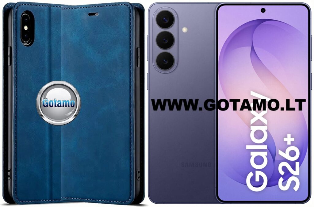 Galant magnetinis dėklas Samsung Galaxy S26 Plus mėlynos spalvos