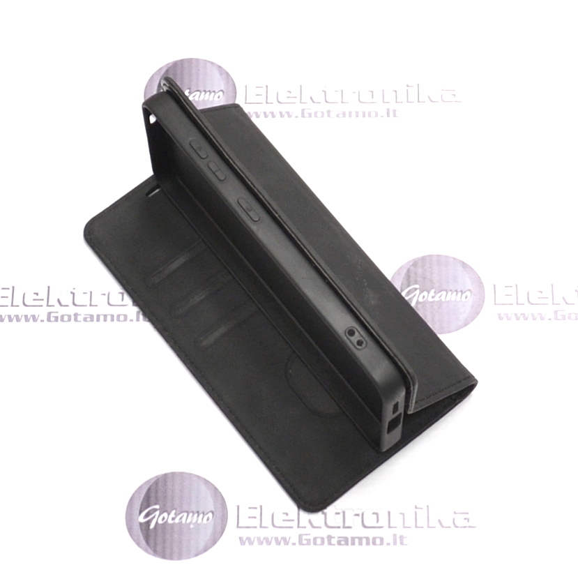 Galant magnetinis dėklas Samsung Galaxy S25 telefonui juodos spalvos 5 Galant magnetinis dėklas Samsung Galaxy S25 – nuotrauka 5