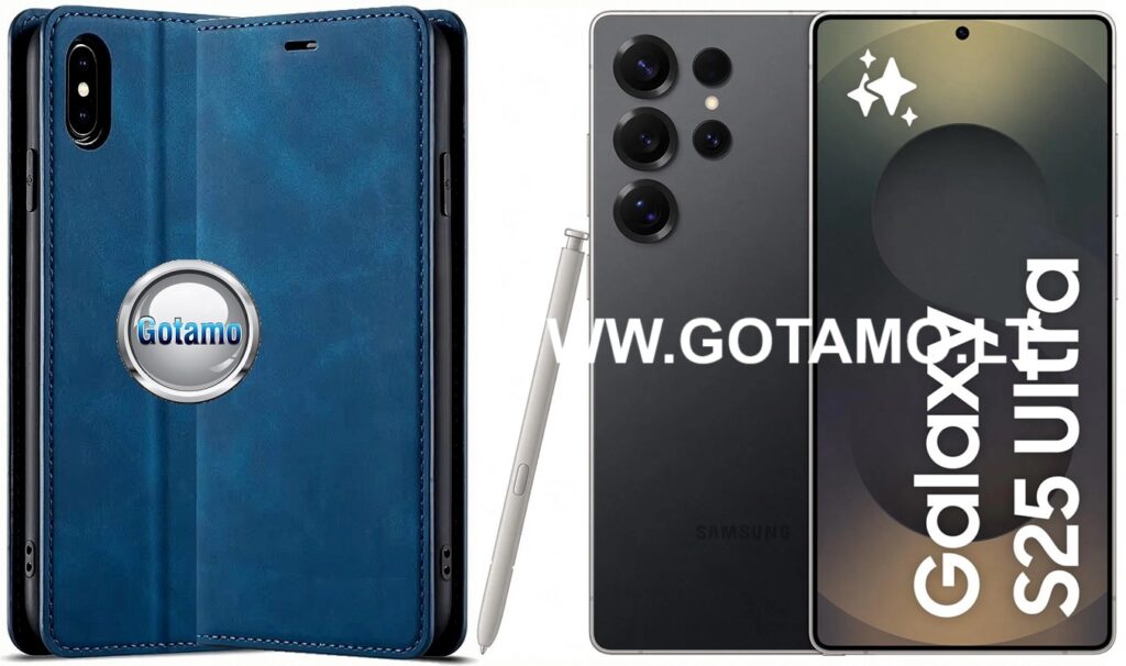 Galant magnetinis dėklas Samsung Galaxy S25 Ultra mėlynos spalvos
