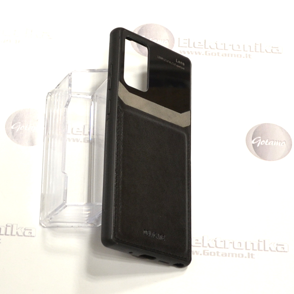 GlassBerry dėklas nugarėlė Samsung Galaxy Note 20 telefonams juodos spalvos 5 GlassBerry dėklas Samsung Galaxy Note 20 – nuotrauka 5