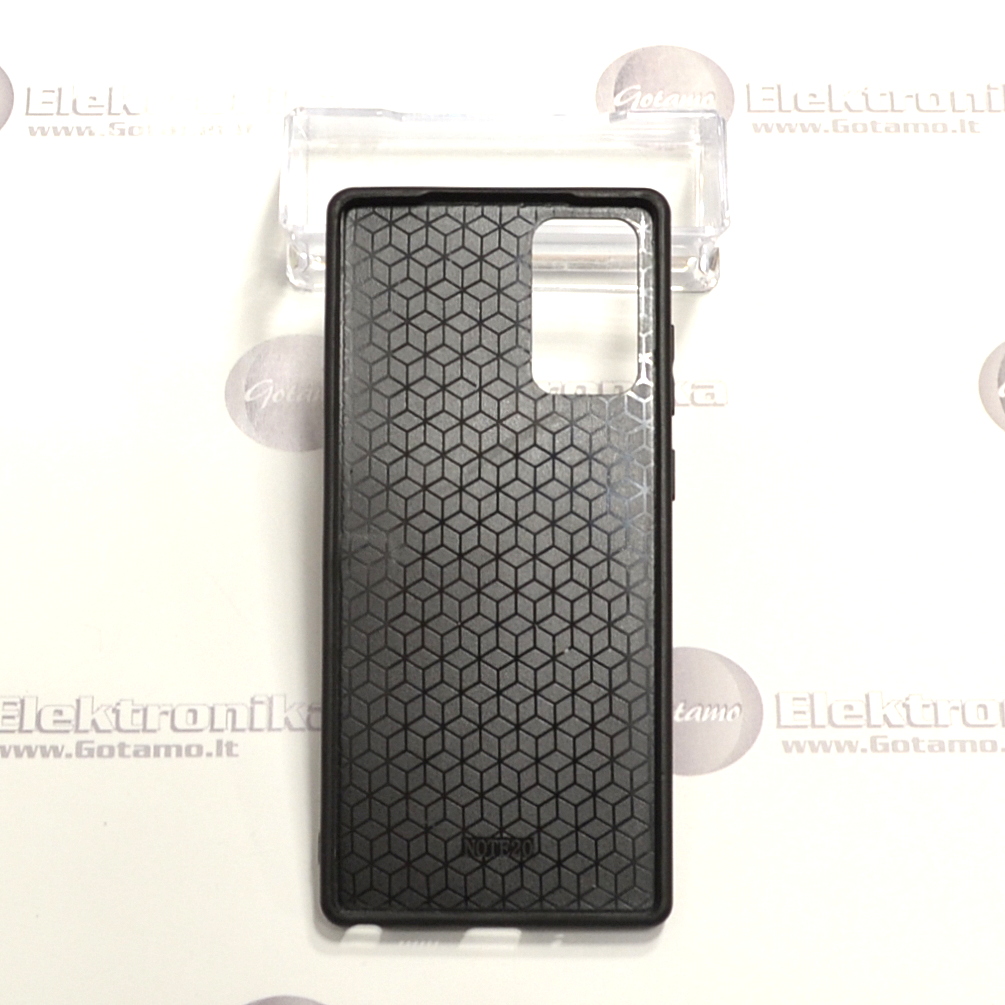 GlassBerry dėklas nugarėlė Samsung Galaxy Note 20 telefonams juodos spalvos 4 GlassBerry dėklas Samsung Galaxy Note 20 – nuotrauka 4