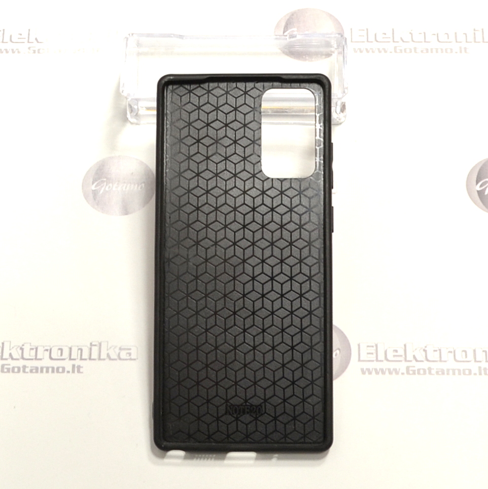 GlassBerry dėklas nugarėlė Samsung Galaxy Note 20 telefonams rudos spalvos 3 GlassBerry dėklas Samsung Galaxy Note 20 – nuotrauka 3