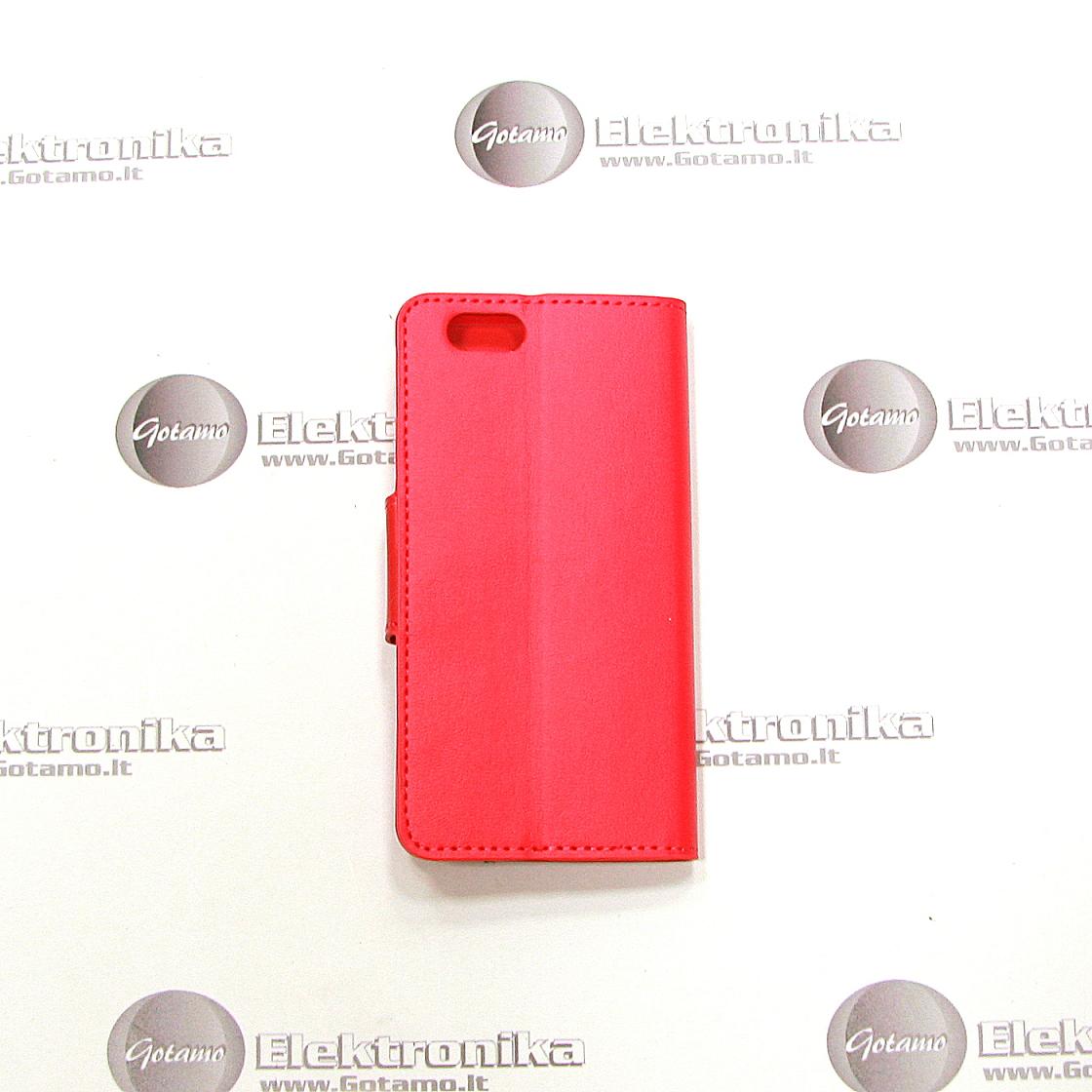 Goospery Sonata Diary dėklas Apple iPhone 6 6s telefonams rožinės spalvos 3 Goospery sonata diary dėklas Apple iPhone 6 6s rožinės vaizdas iš galo