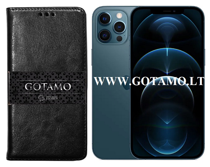 Naturalios odos deklas Apple iPhone 12 pro max juodos