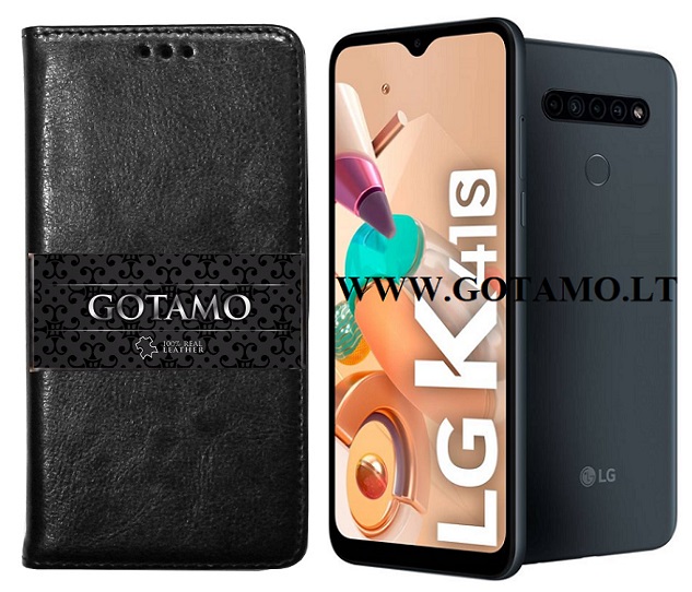 Gotamo D-Gravity natūralios odos dėklas LG K41S telefonui