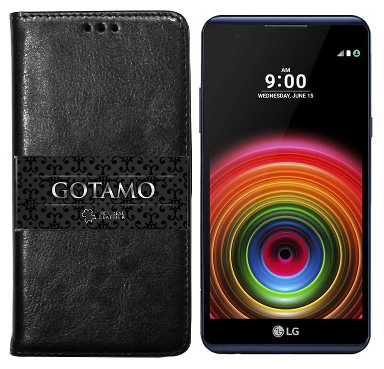 Gotamo D-gravity natūralios odos dėklas LG X Power telefonui