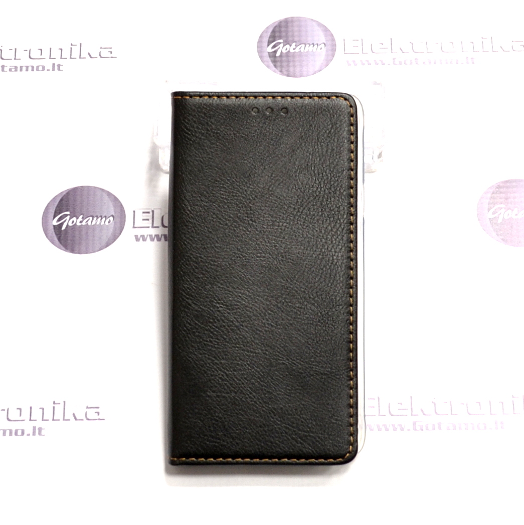 Gotamo Victorian natūralios odos dėklas Samsung Galaxy Note 4 mobiliesiems telefonams juodos spalvos 2 Gotamo Victorian natūralios odos dėklas Samsung Galaxy Note 4 – nuotrauka 2