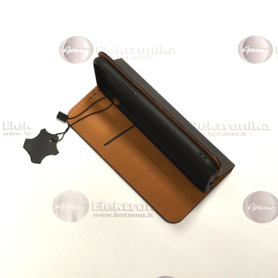Gotamo Vintage natūralios odos dėklas Apple iPhone 11 mobiliajam telefonui juodos spalvos 5 Vintage naturalios odos deklas Apple iPhone 11 juodos 5