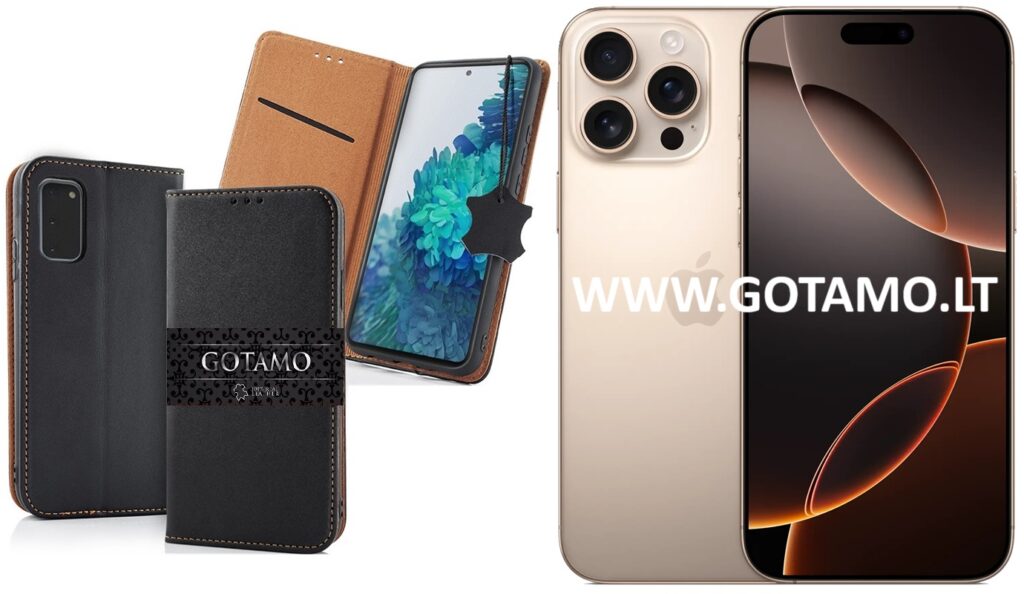 Naturalios odos deklas Apple iPhone 16 pro max juodos