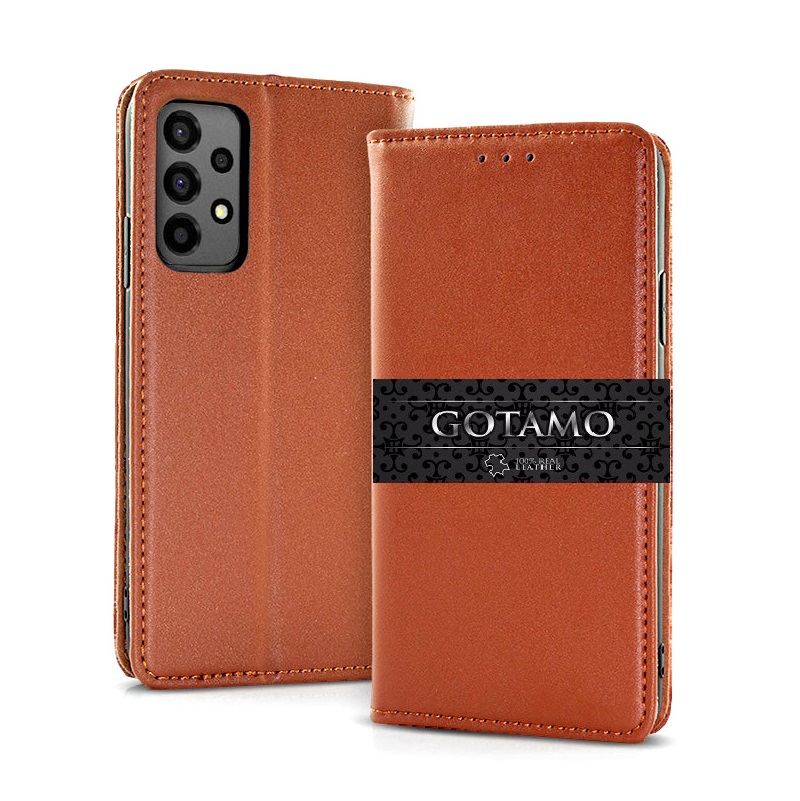 Gotamo Vintage natūralios odos dėklas Samsung Galaxy S25 telefonui rudos spalvos 7 Gotamo Vintage natūralios odos dėklas Samsung Galaxy S25 – nuotrauka 7