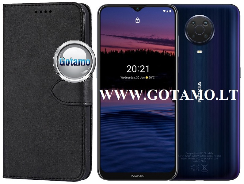 GOTHIC dėklas Nokia 6.3 juoda