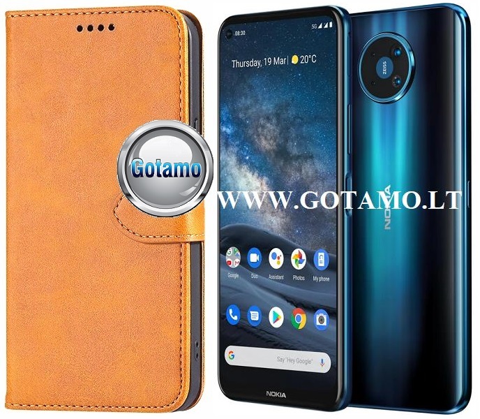 GOTHIC dėklas Nokia 8.3 5G ruda