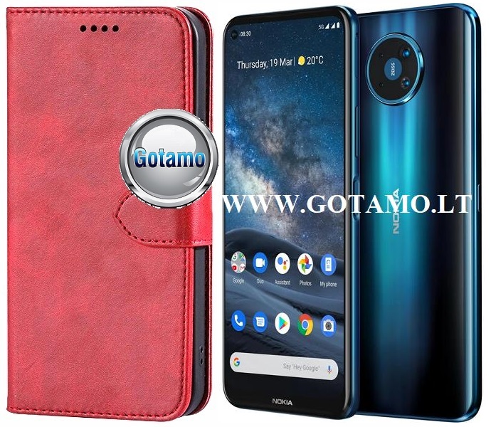 GOTHIC dėklas Nokia 8.3 5G raudona