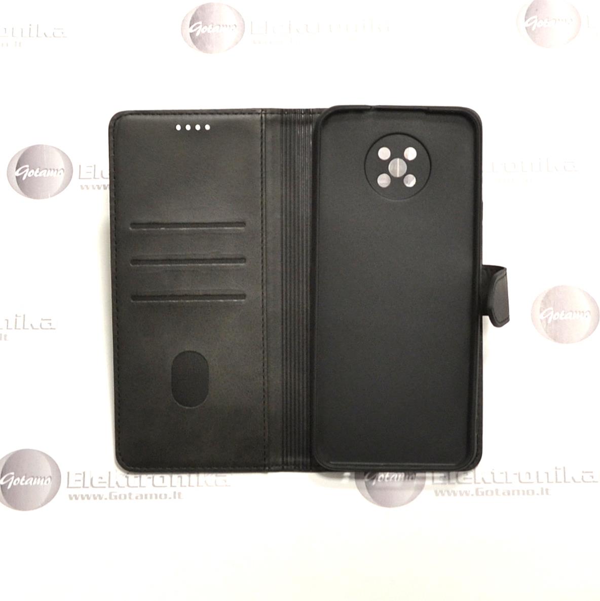 GOTHIC dėklas Nokia G50 telefonams juodos spalvos 4 GOTHIC dėklas Nokia G50 juoda – 4 nuotrauka