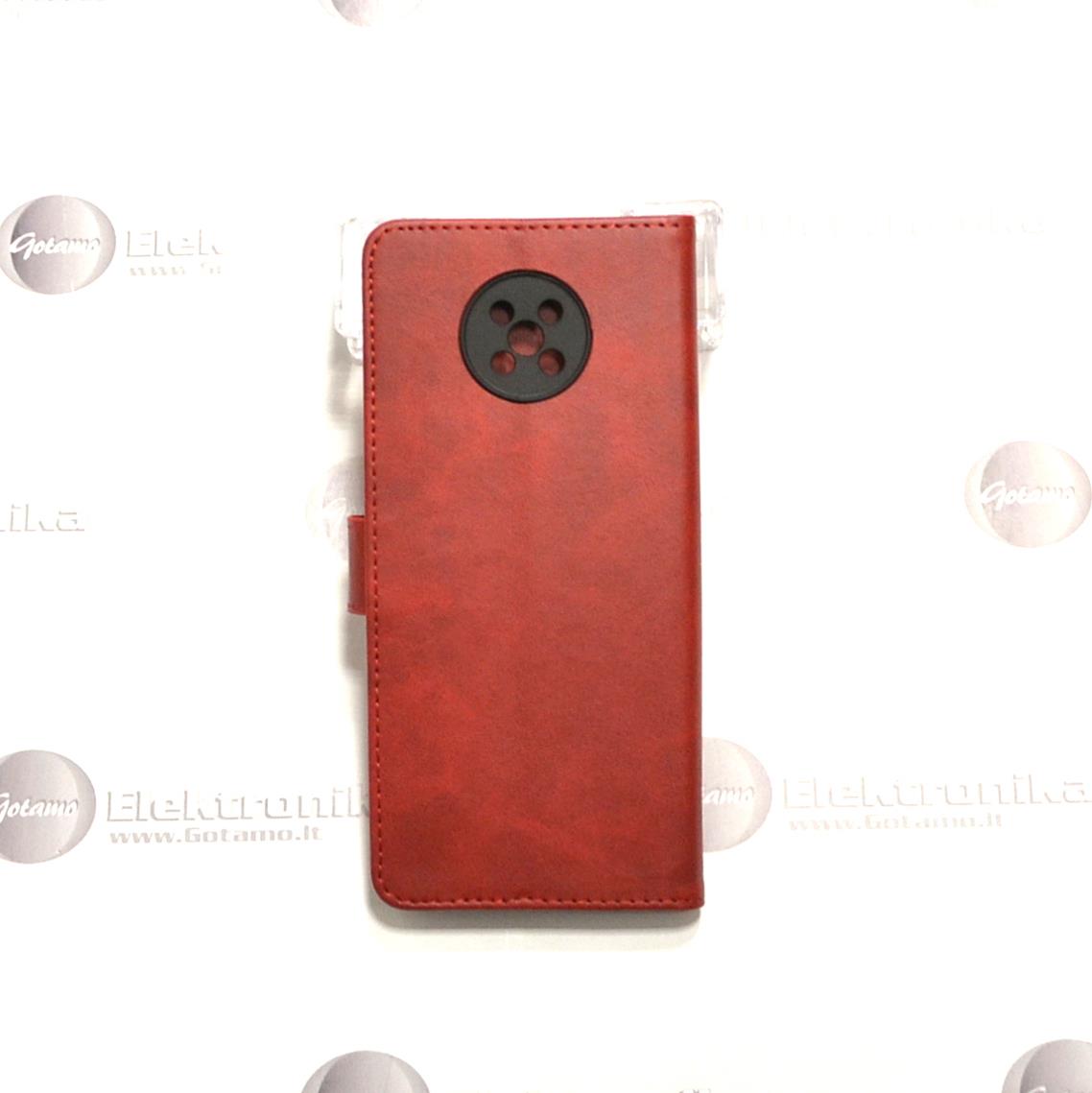 GOTHIC dėklas Nokia G50 telefonams tamsiai raudonos spalvos 3 GOTHIC dėklas Nokia G50 raudona – 3 nuotrauka
