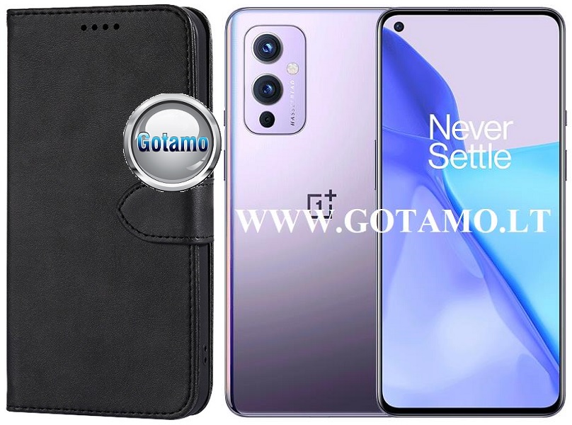 GOTHIC dėklas OnePlus 9 juodos spalvos