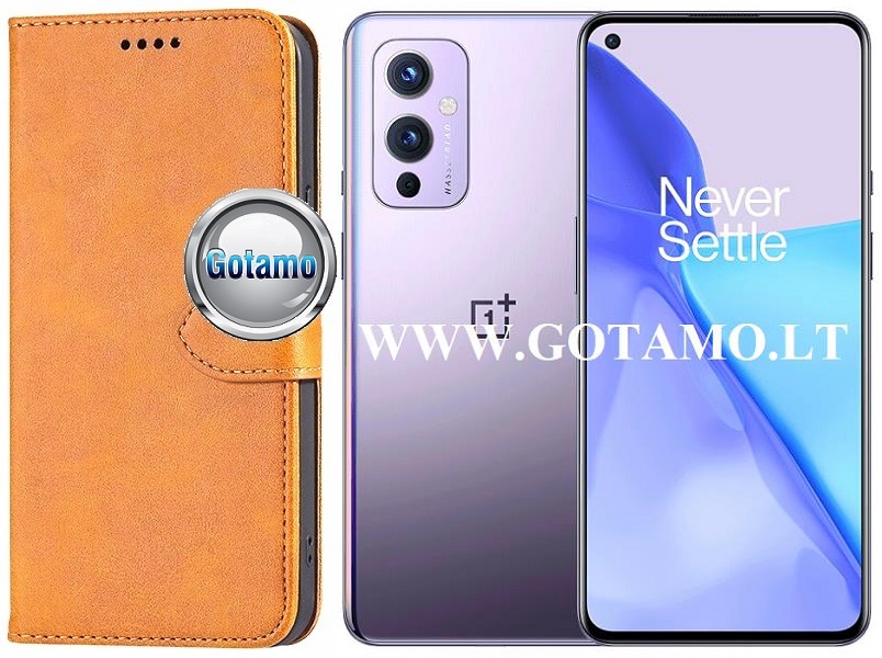 GOTHIC dėklas OnePlus 9 rudos spalvos