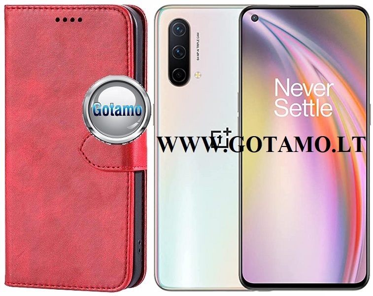GOTHIC dėklas OnePlus Nord CE 5G tamsiai raudonos spalvos