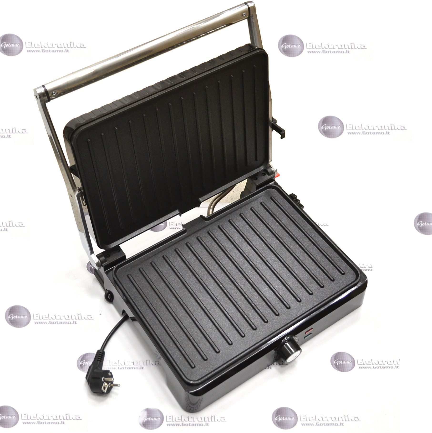 Grilis elektrinis Huslog 2200W AK-2143 – Reguliuojamas paviršius ir temperatūra 3 Grilis elektrinis Huslog