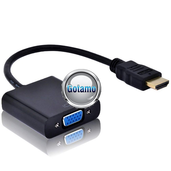 HDMI į VGA lizdą jungtis laidas